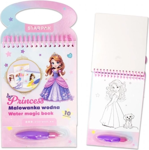 Coloriages à l’eau Princesses