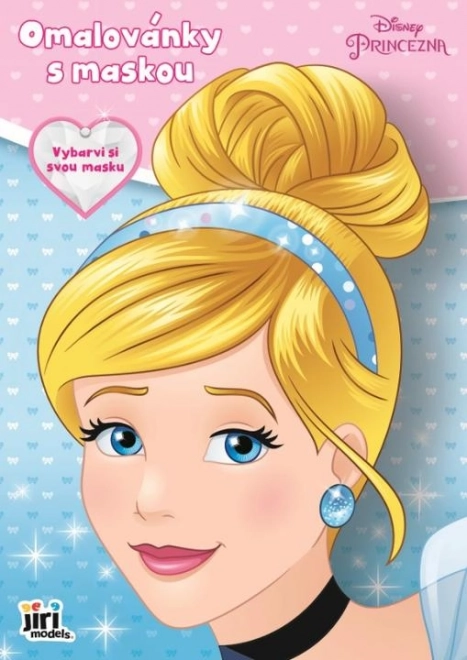 Jiri Models coloriages avec masque à colorier Disney Princesses