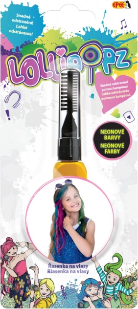 Mascara pour cheveux LOLLIPOPZ – jaune