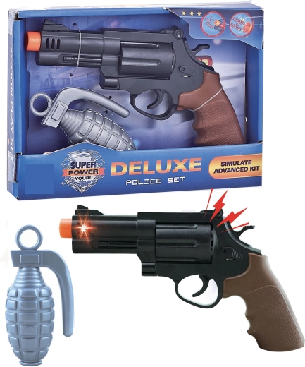 Pistolet de police et grenade Sparkys