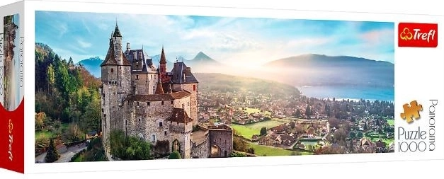 Puzzle panoramique 1000 pièces – château de Menthon, France