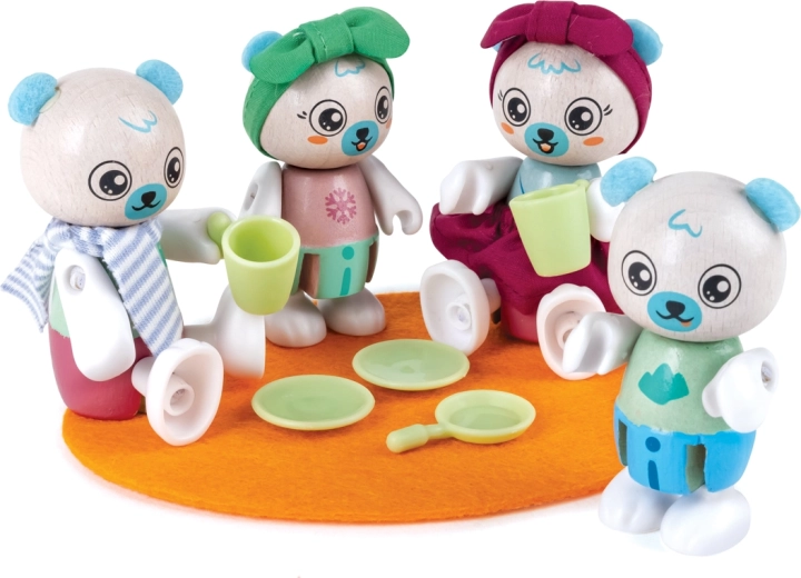 Famille d’ours polaires