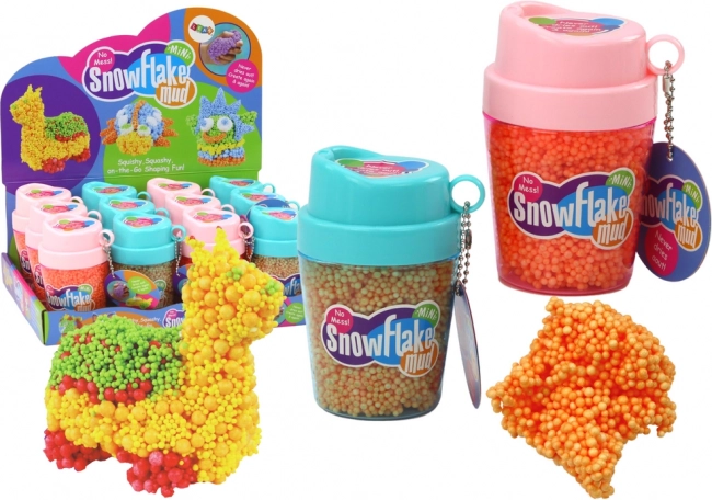 Squishy Billes de polystyrène orange en gobelet