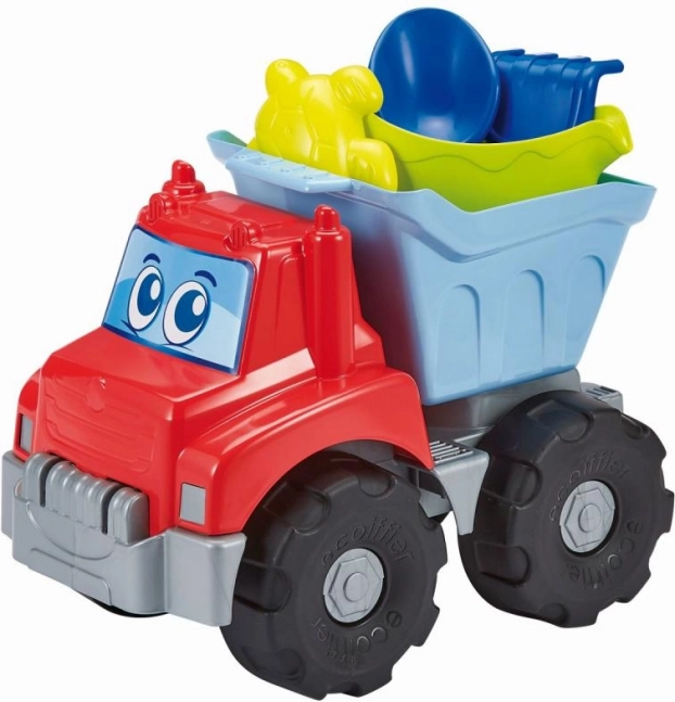 Camion avec arrosoir et ensemble pour sable