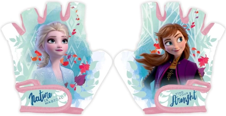 Gants de cyclisme enfant Frozen roses