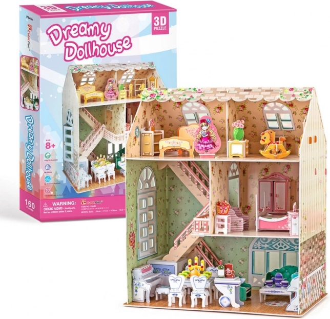 Puzzle 3D maison de poupée Dreamy