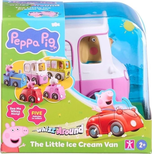 Camionnette de glaces motorisée de Papy Chien Peppa Pig Whizz-Around