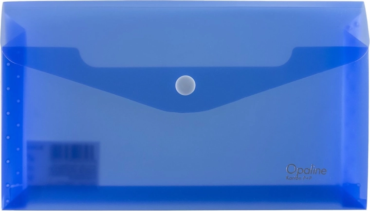 Chemise à soufflet avec bouton-pression bleu