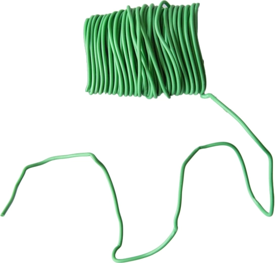 Fil à lier plastique vert 3,0 mm, longueur 50 m