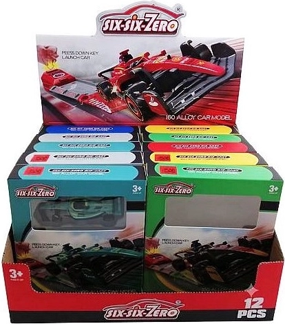 Petite voiture de course 10 cm (mix de 6 variantes)