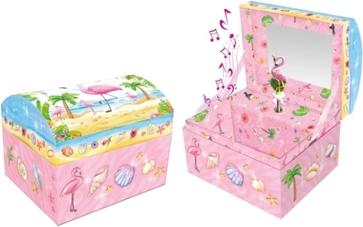 Boîte à musique Pecoware - Flamant rose