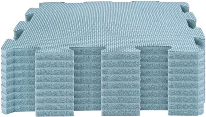 Nido nido tapis de jeu en mousse puzzle dusty blue (9 pièces)