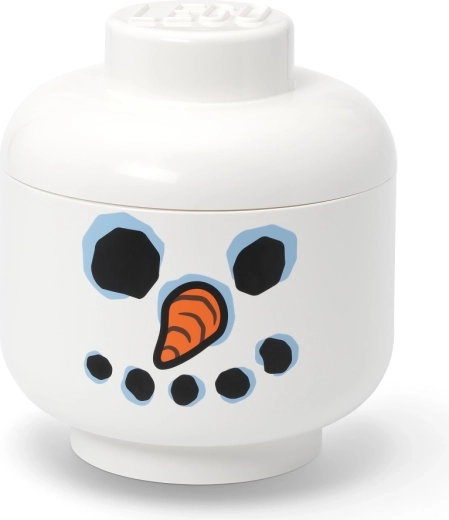 LEGO tête de rangement taille L bonhomme de neige