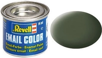 Peinture émail REVELL Bronze Green mate 14 ml