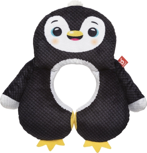 Cale-nuque de voyage pour enfant avec repose-tête BENBAT pingouin 1–4 ans