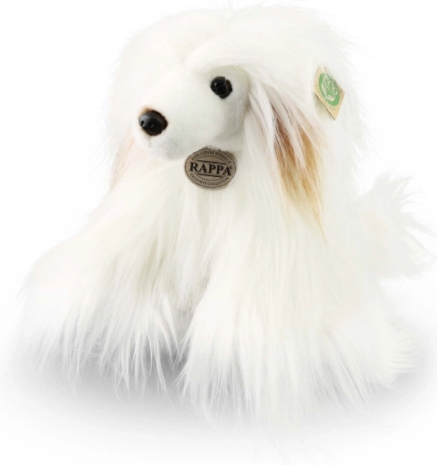Chien en peluche chinois à crête – powder puff 30 cm éco-responsable