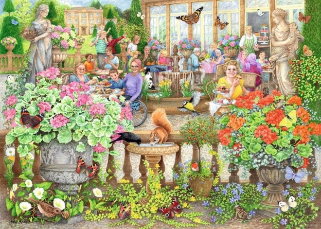 Ravensburger puzzle Café dans l’orangerie 1000 pièces