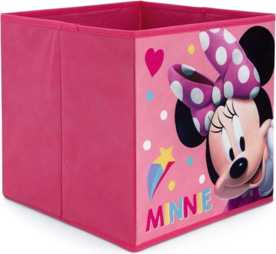 Boîte de rangement pliable / organisateur Minnie Mouse 31 × 31 × 31 cm