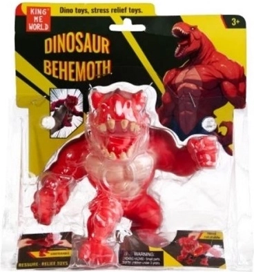 Dinosaurus en peluche Behemoth rouge