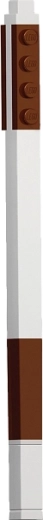 Stylo gel LEGO marron