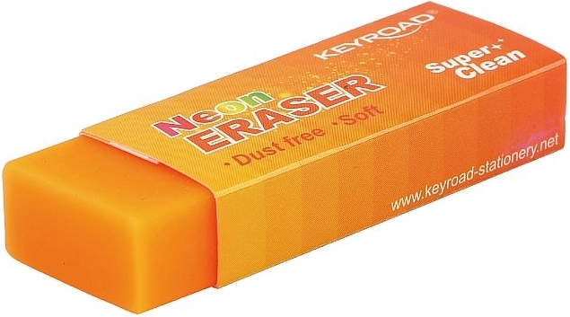Gomme KEYROAD Neon orange