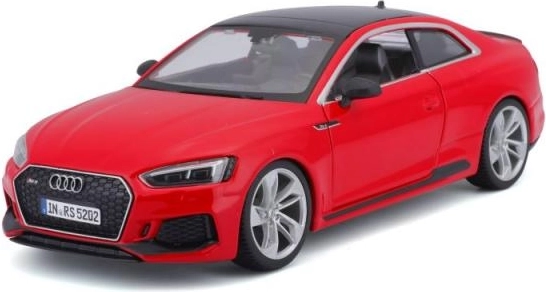 Bburago Audi RS 5 Coupé rouge 1:24