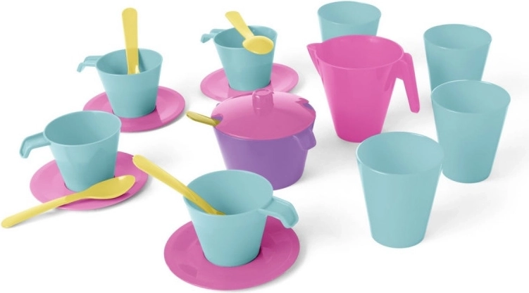 Set de vaisselle pour enfants 20 pièces – rose Party Time