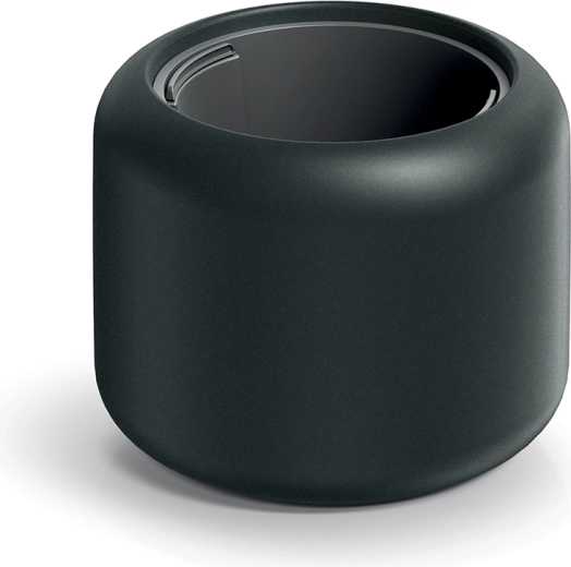 Pot Ulpho 40 cm gris foncé avec insert