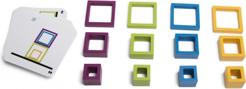 Jeu logique avec cadres