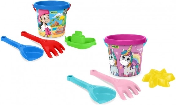 Set de sable 4 pcs en filet pour enfants 12m+ Wader