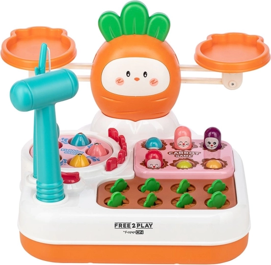 FREEON Free2Play jouet interactif 4 en 1 Carotte