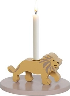 Jabadabado support de bougie lion
