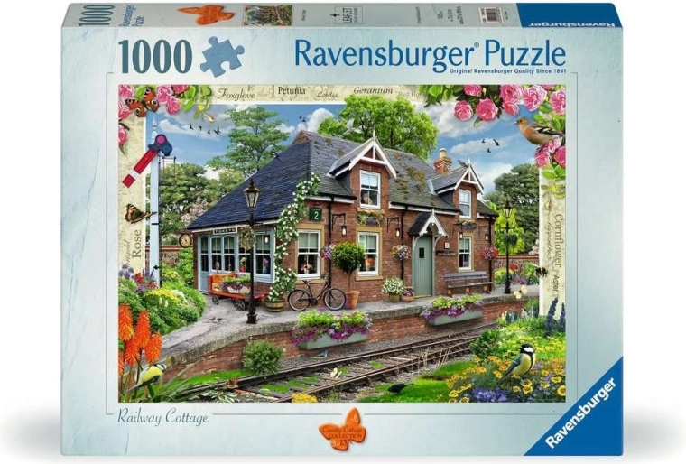 Puzzle Ravensburger Country Cottage : Gare – 1000 pièces