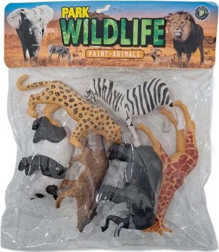 Set de figurines d’animaux sauvages – 6 pcs