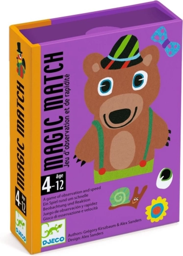 Jeu de cartes DJECO Magic Match