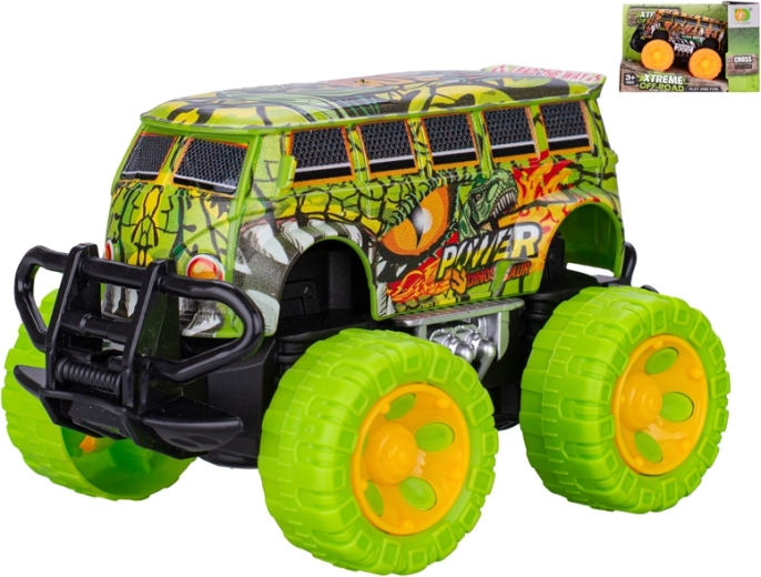 Voiture à inertie 14 cm avec grandes roues