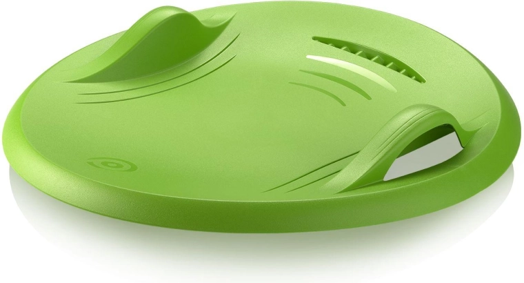 PLASTKON assiette de luge Supernova 60 cm verte