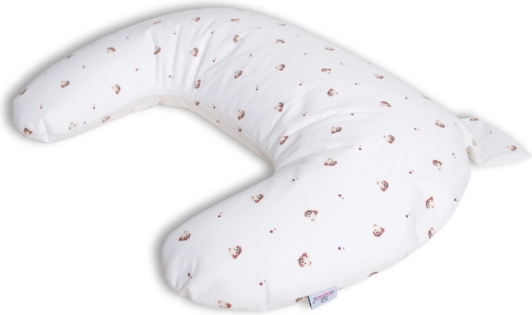 Babymatex coussin d’allaitement et de positionnement miniRelax Jersey 150 cm ourson