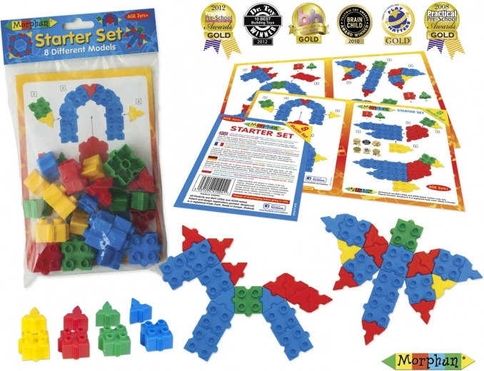 Briques de construction Morphun 8 modèles 20 pcs