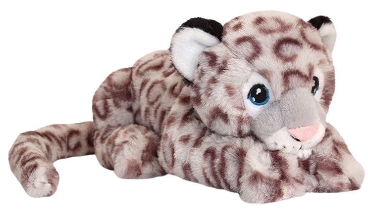 Léopard des neiges en peluche 25 cm KEEL