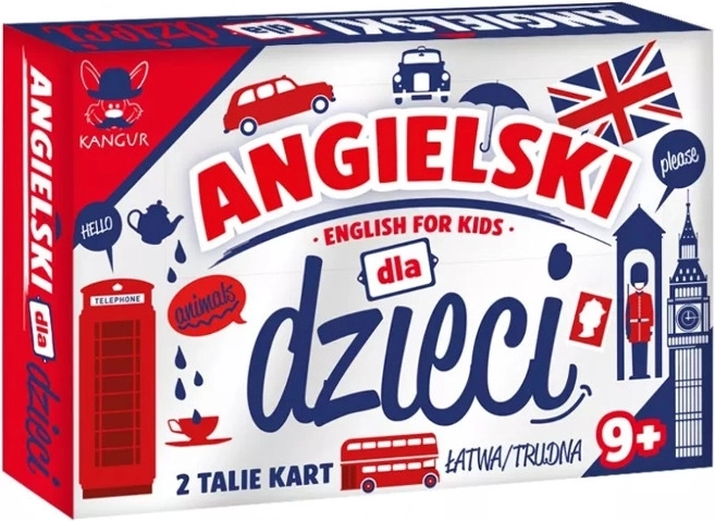 Anglais pour enfants 9+ – jeu de cartes éducatif