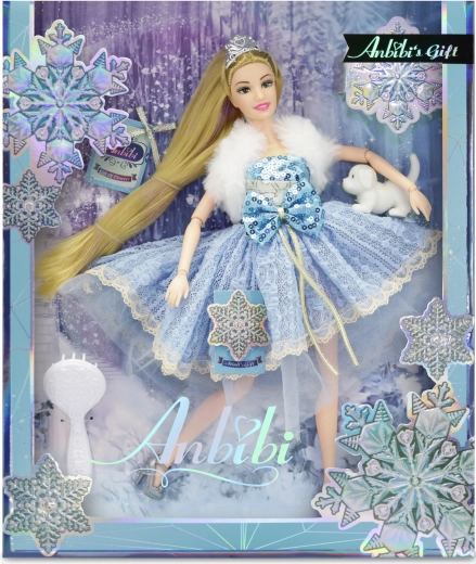 Poupée fleurie Anbibi Adélka 28 cm