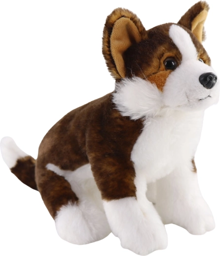 Chien lundehund norvégien en peluche 19 cm