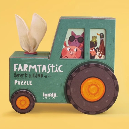 Puzzle Londji Farmtastic (36 pièces)