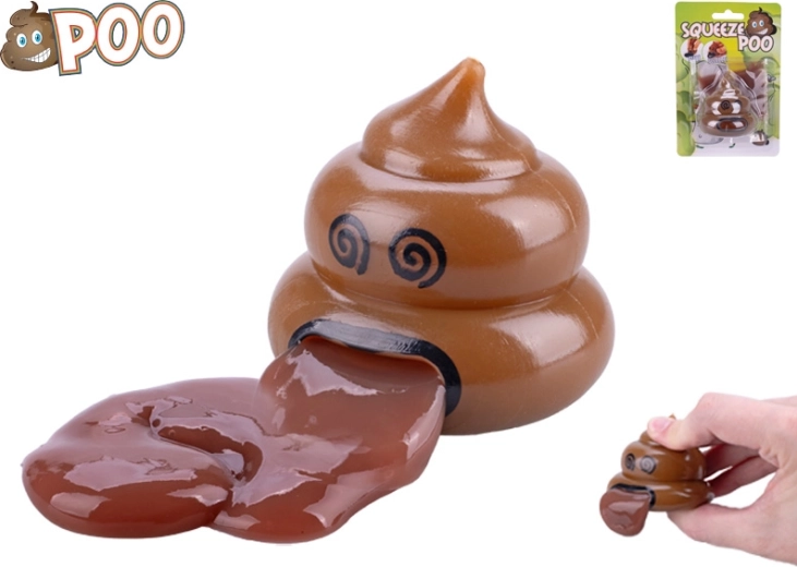 Jouet crotte gluante POO