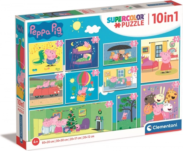 Puzzle Peppa Pig 10v1 de Clementoni