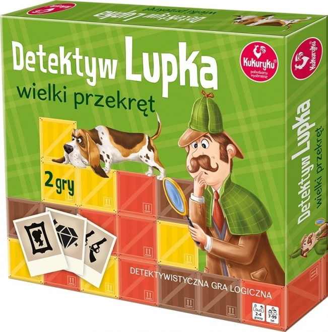 Détective Lupka : La grande escroquerie - Jeu de société logique