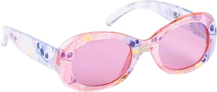 Lunettes de soleil Stitch roses (3–10 ans) - 1 pièce