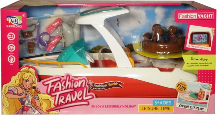 Accessoires pour poupées – yacht avec accessoires