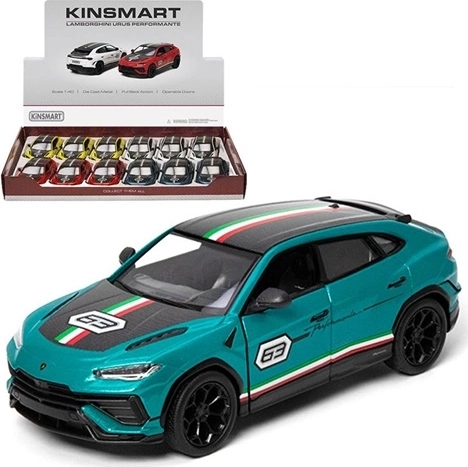Kinsmart Lamborghini Urus Performante avec décoration - 1 pièce